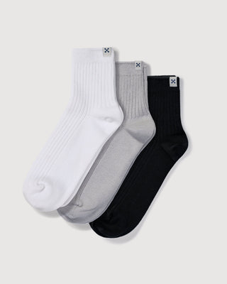 Everywear Refined Ankle Socks | COMBO 3-Pair Multipack