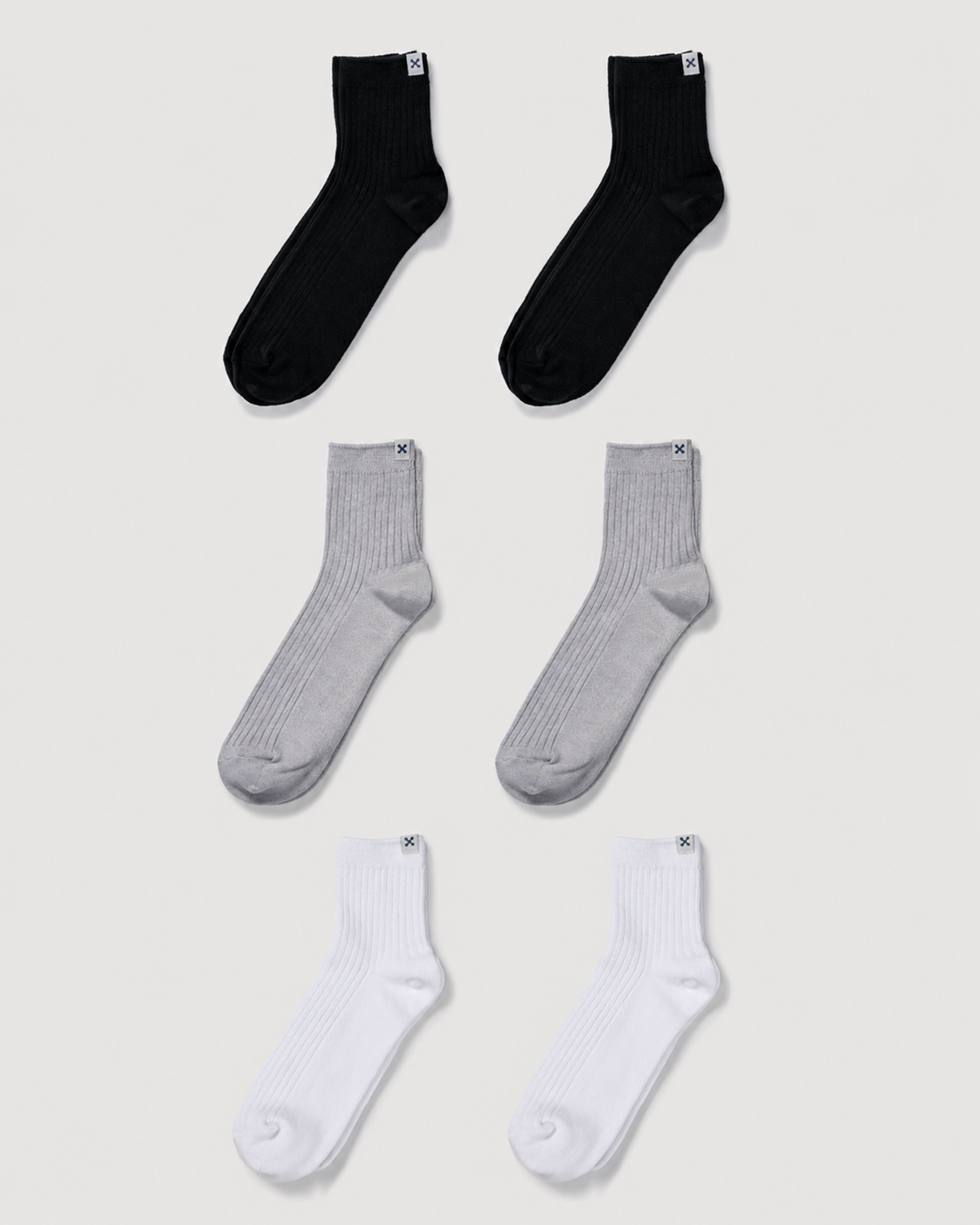 Everywear Refined Ankle Socks | COMBO 6-Pair Multipack