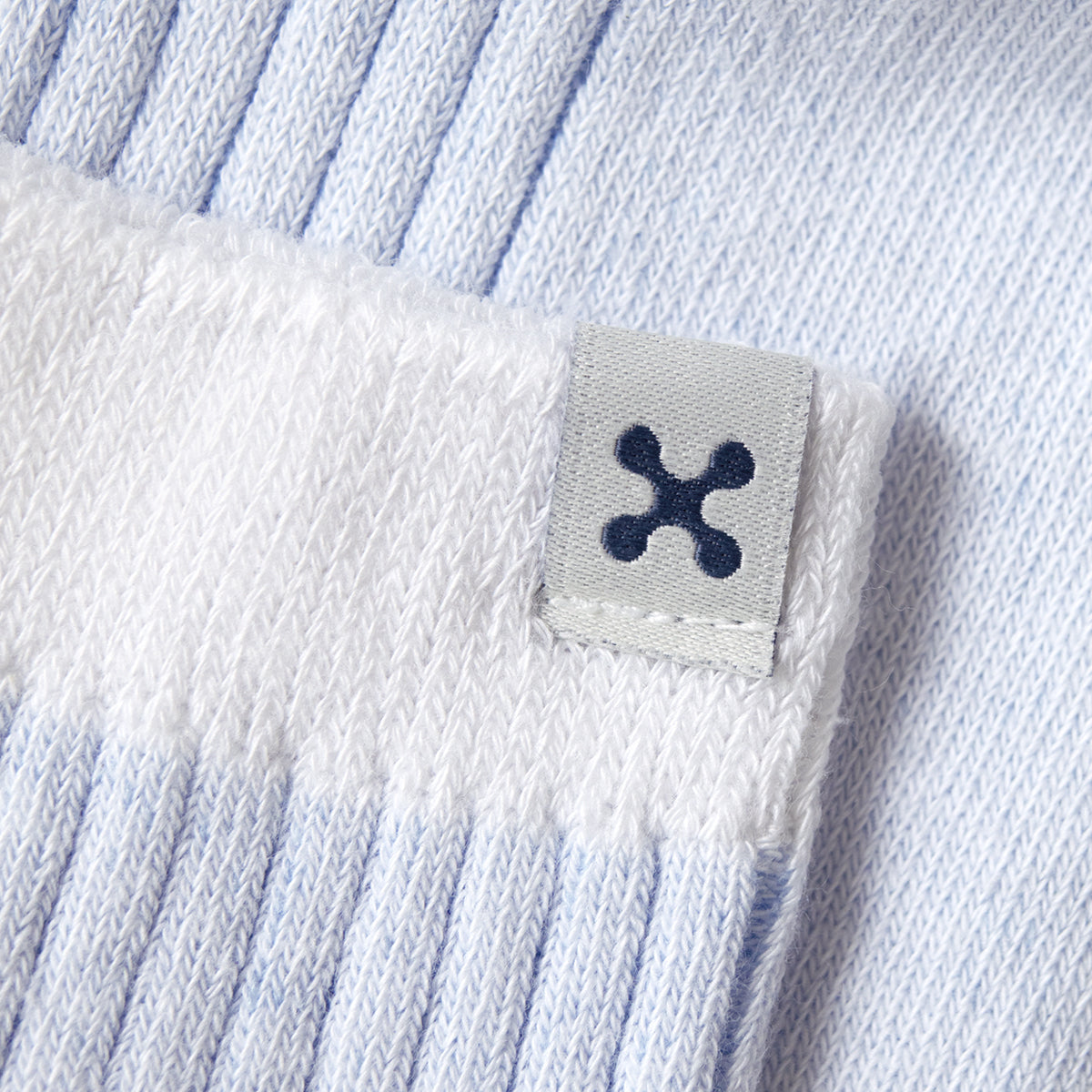 Everywear Refined Ankle Socks | WHITE x BLUE