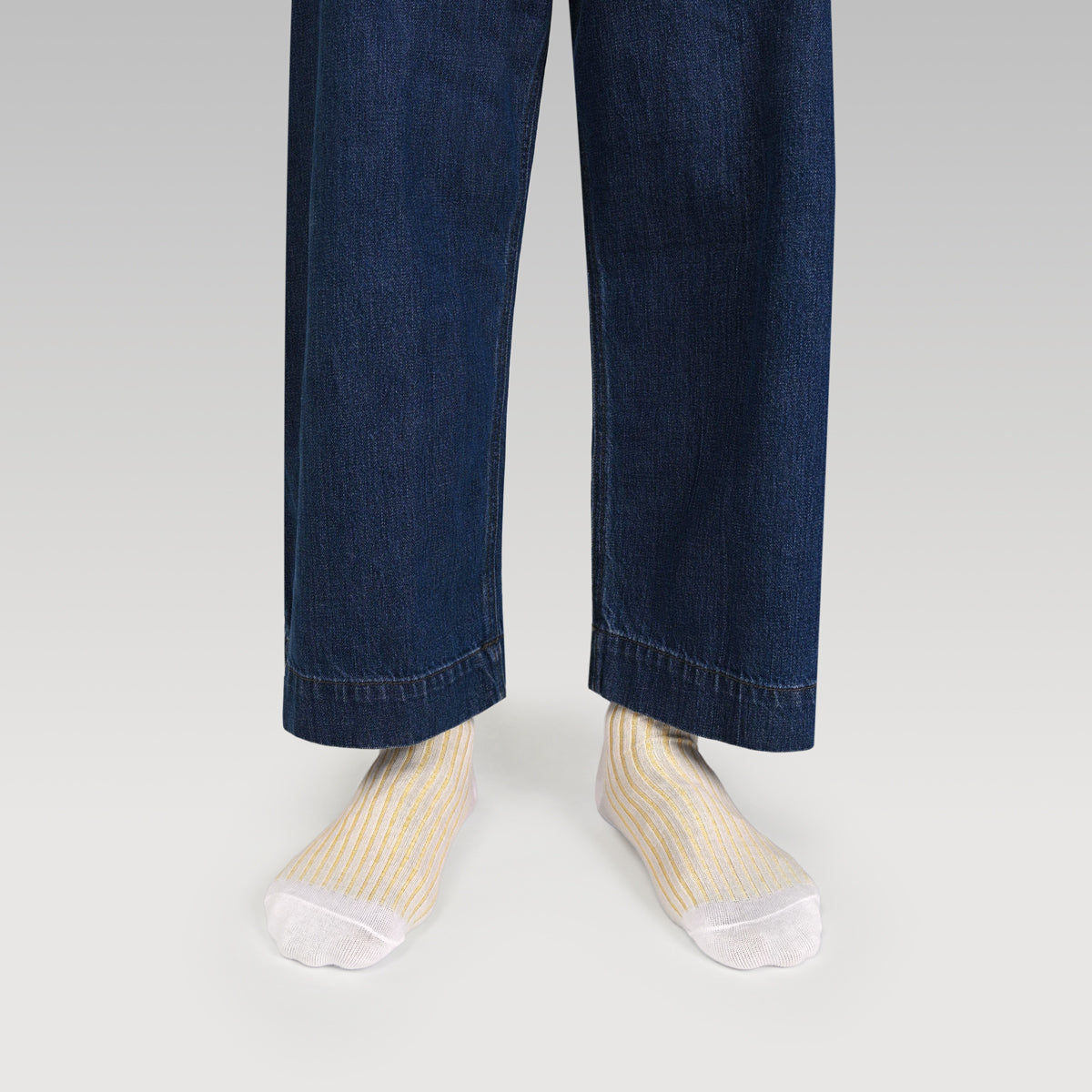 Everywear Refined Ankle Socks | WHITE Two-tone Combo 3 Pairs