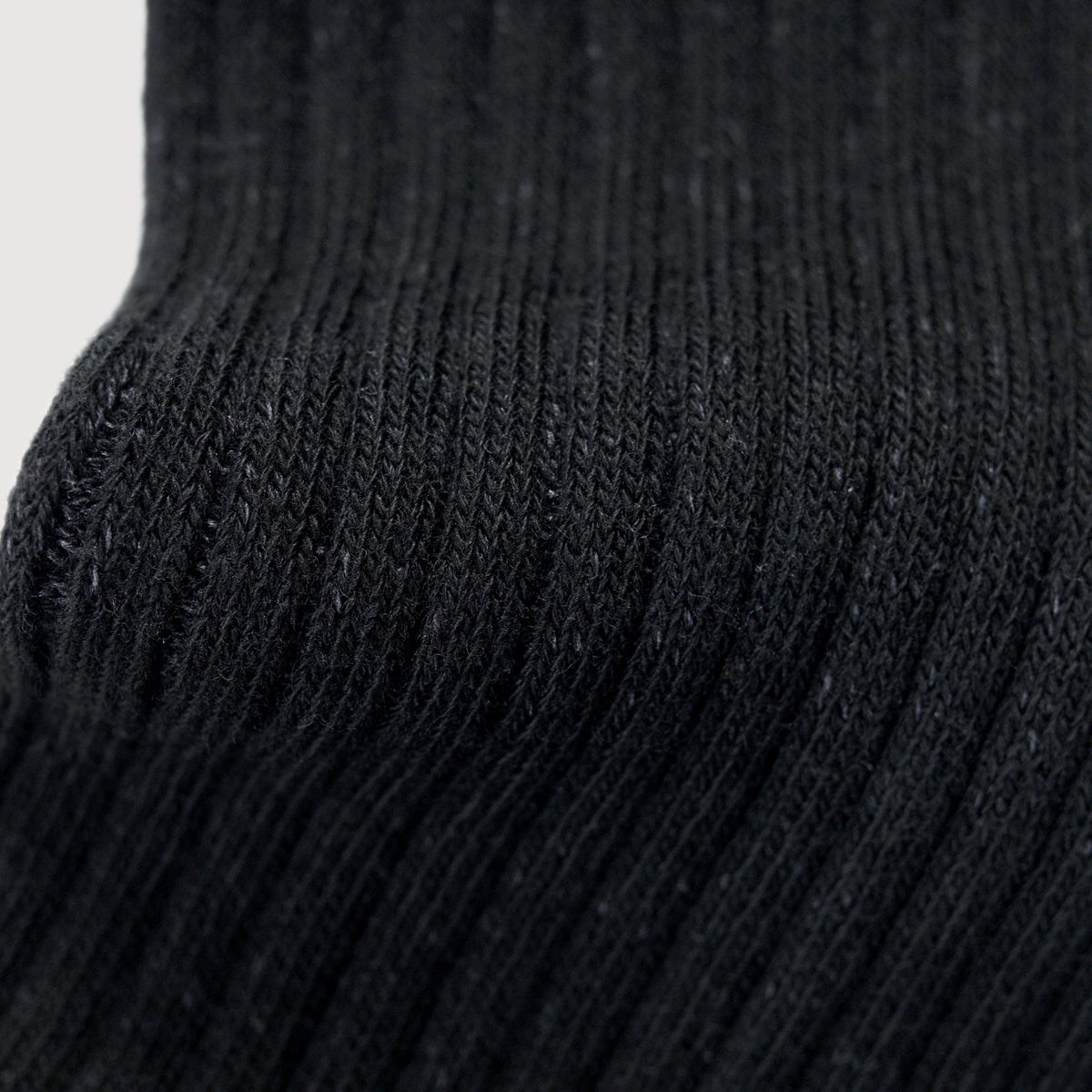 Everywear Refined Crew Socks | BLACK Two-tone Combo 3 Pairs