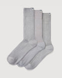 Everywear Refined Crew Socks | GRAY Two-tone Combo 3 Pairs