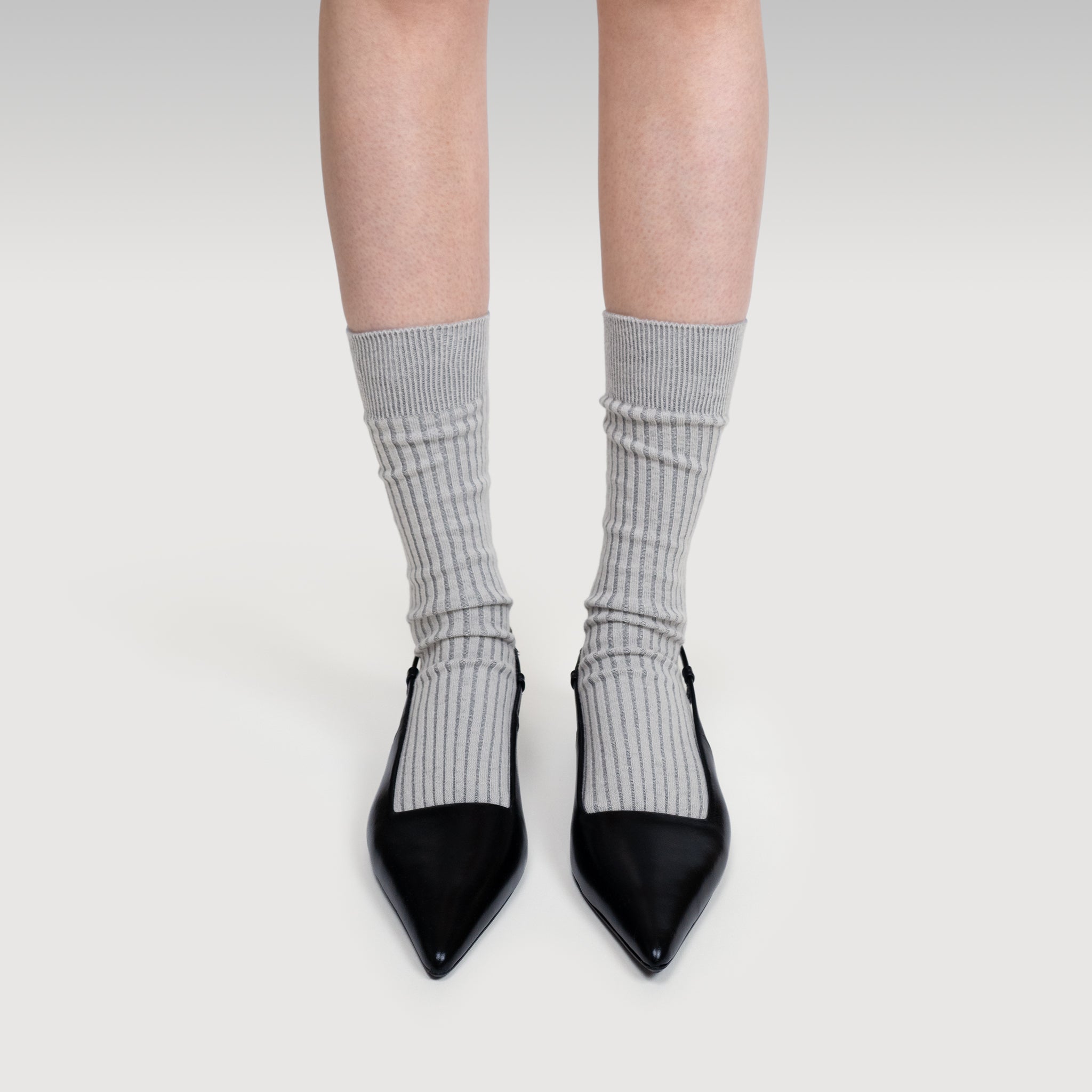 Everywear Refined Crew Socks | GRAY Two-tone Combo 3 Pairs
