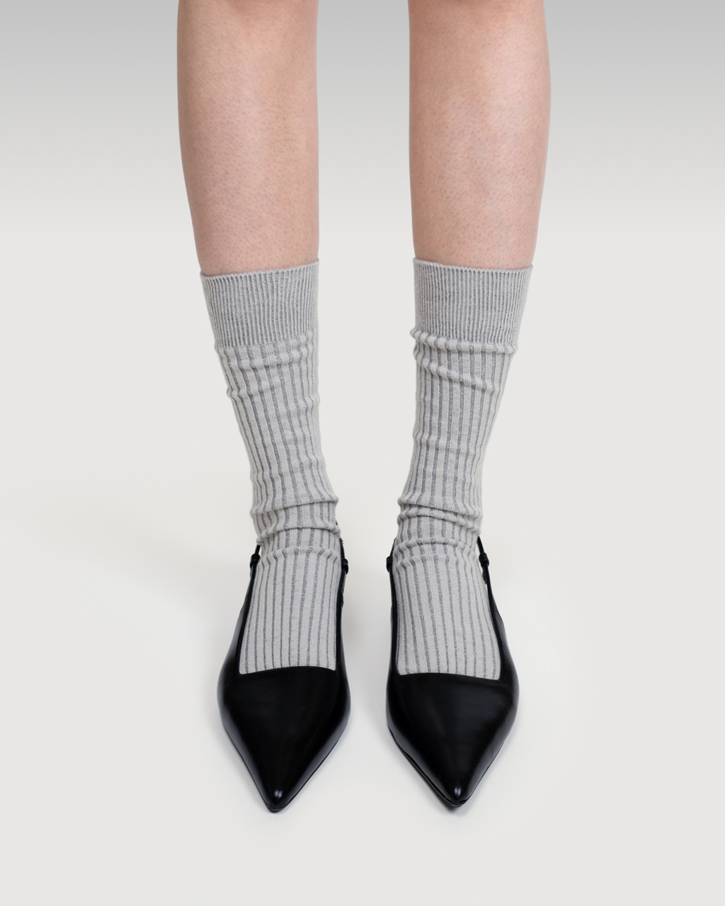 Everywear Refined Crew Socks | GRAY Two-tone Combo 3 Pairs