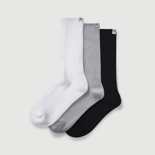 Everywear Refined Crew Socks | Combo 3-Pair Multipack