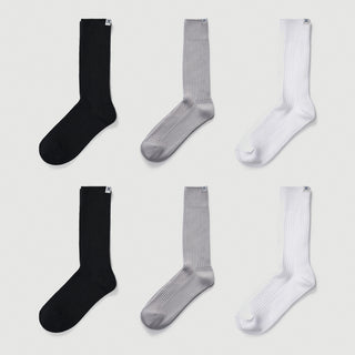 Everywear Refined Crew Socks | Combo 6-Pair Multipack