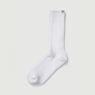Everywear Refined Crew Socks | White
