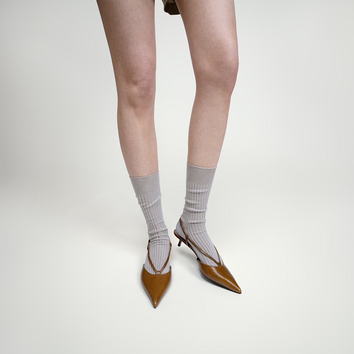 Everywear Refined Crew Socks | GRAY Two-tone Combo 3 Pairs
