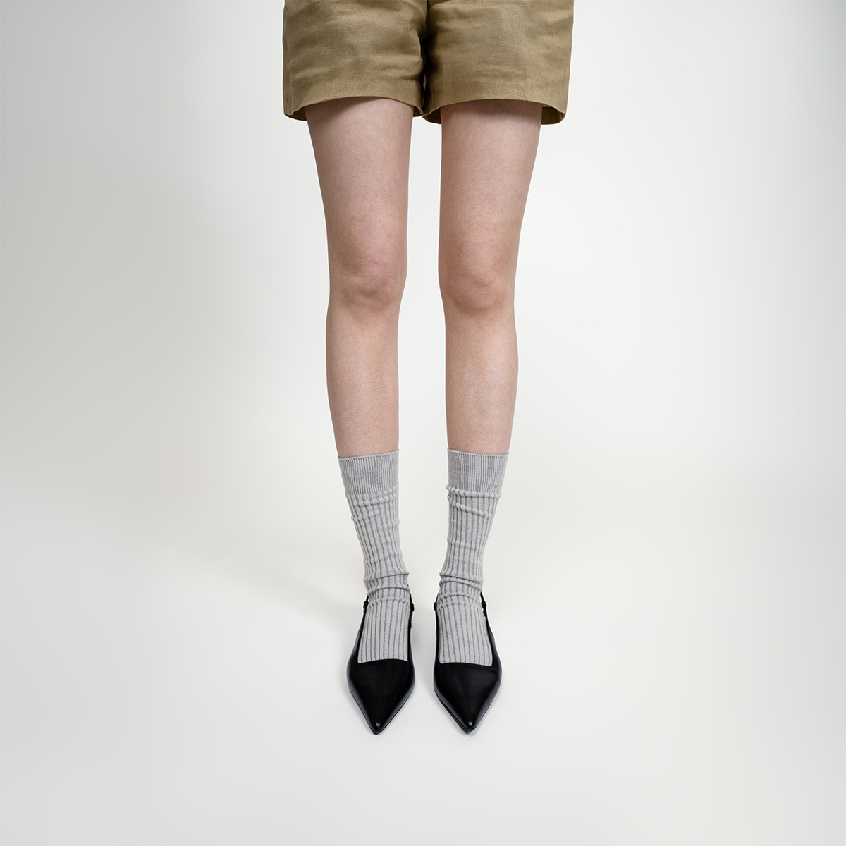 Everywear Refined Crew Socks | GRAY x LIGHT GRAY