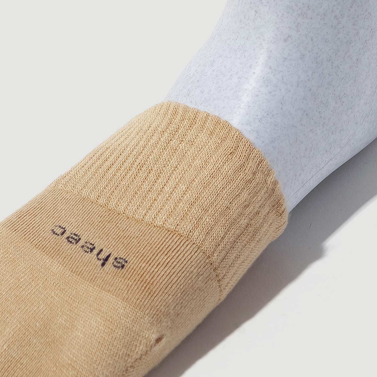 Super Soft Toe Cover Half Socks | BEIGE