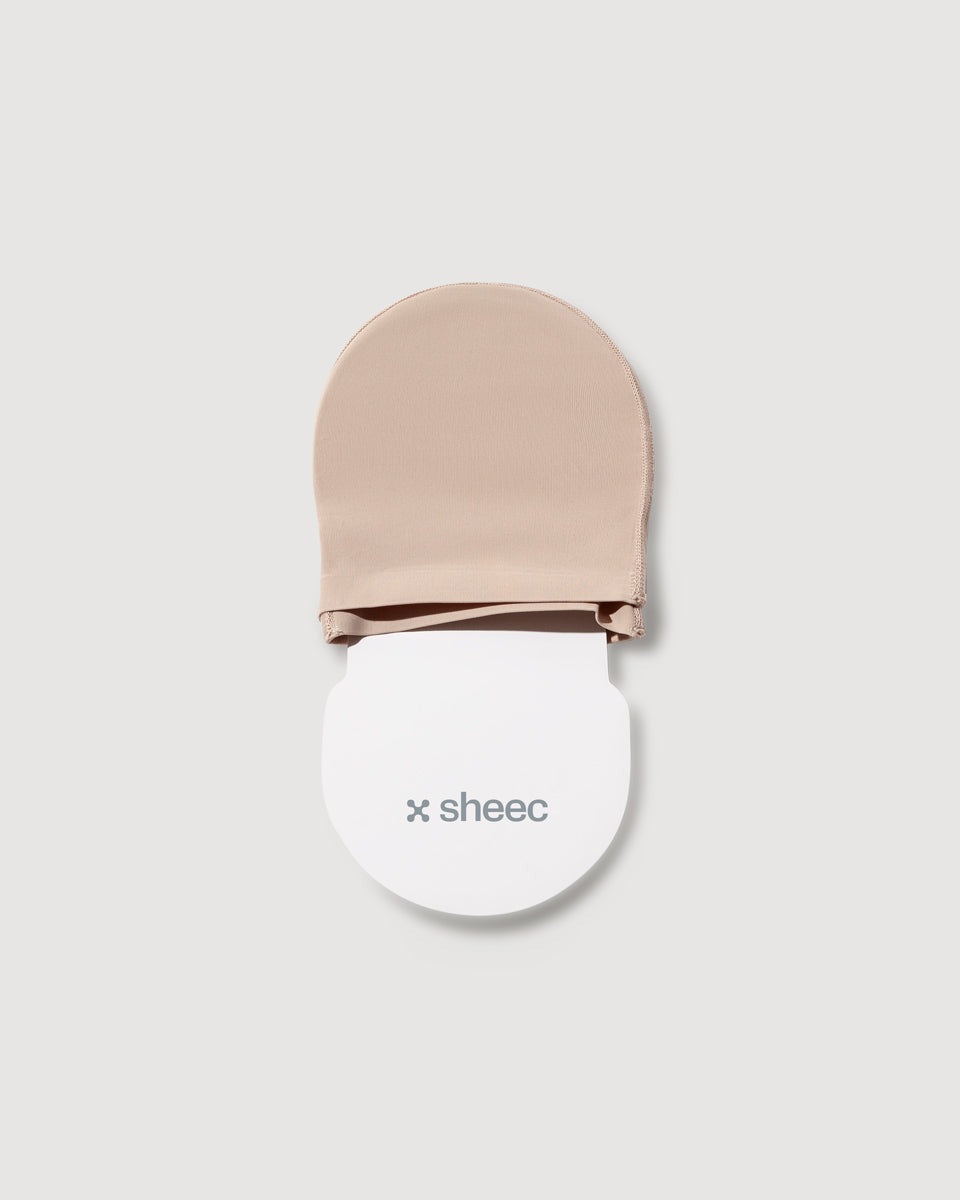 Ultra Thin Toe Cover Half Socks | CREAM
