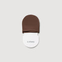 Ultra Thin Toe Cover Half Socks | Brown