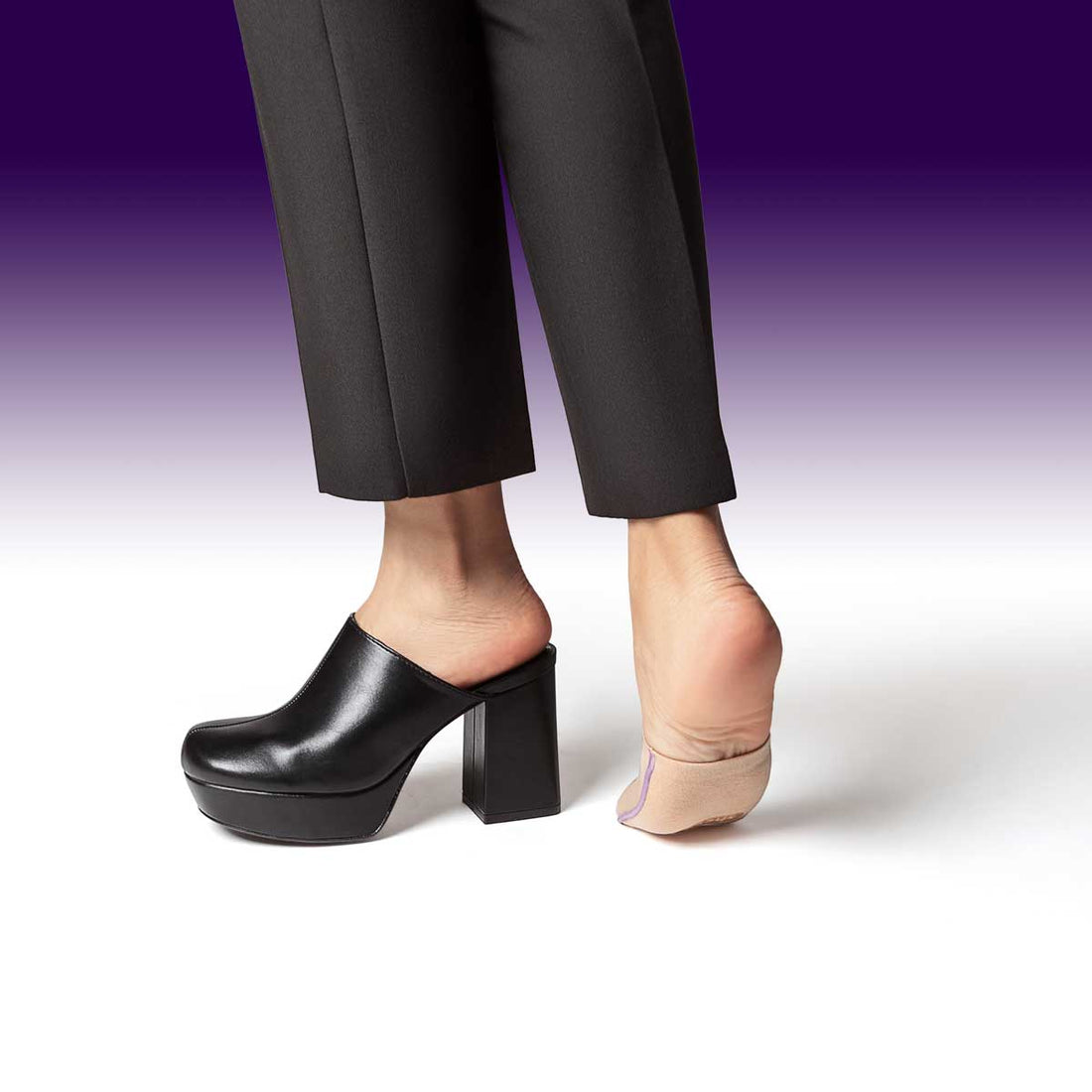 Ultra Thin InvisiLite Toe Cover Half Socks for Women | S03