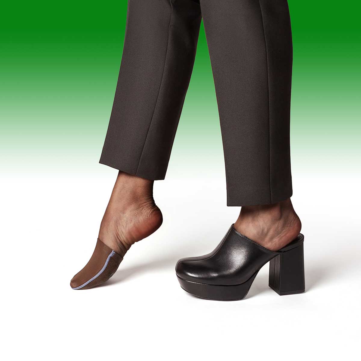 Thin Brown Toe Cover Socks | No-Show Half Socks | Sheec – Sheec Socks