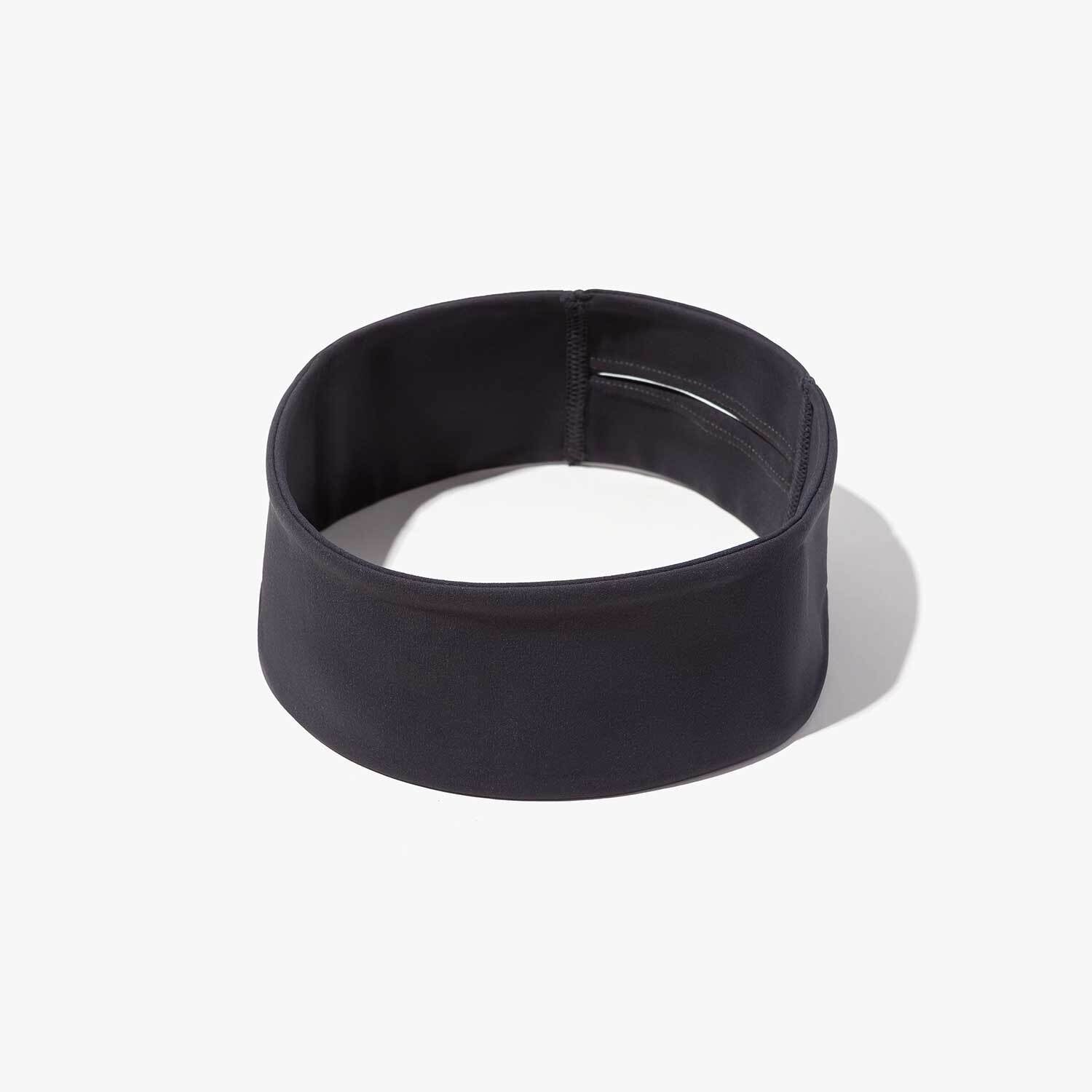 Reflective Performance Headband – Jersey City Marathon Edition 2026 – Charcoal