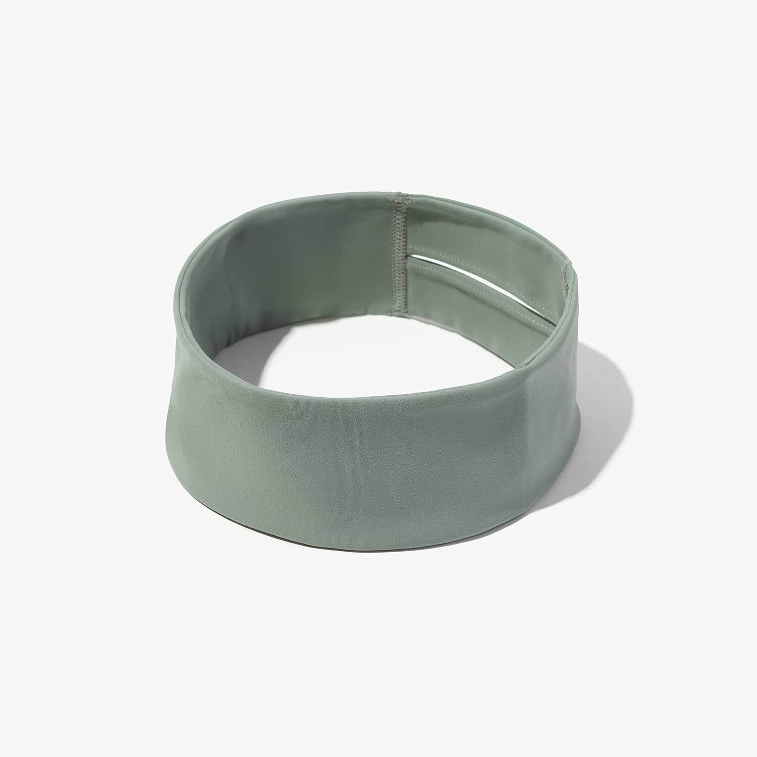 Reflective Performance Headband – Jersey City Marathon Edition 2026 – Pistachio