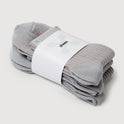 Everywear Refined Ankle Socks | GRAY Two-tone Combo 3 Pairs