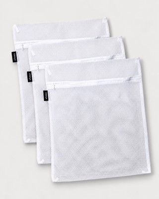 Large Care Bag — Coarse Mesh Sock Wash Bag 3-Pack