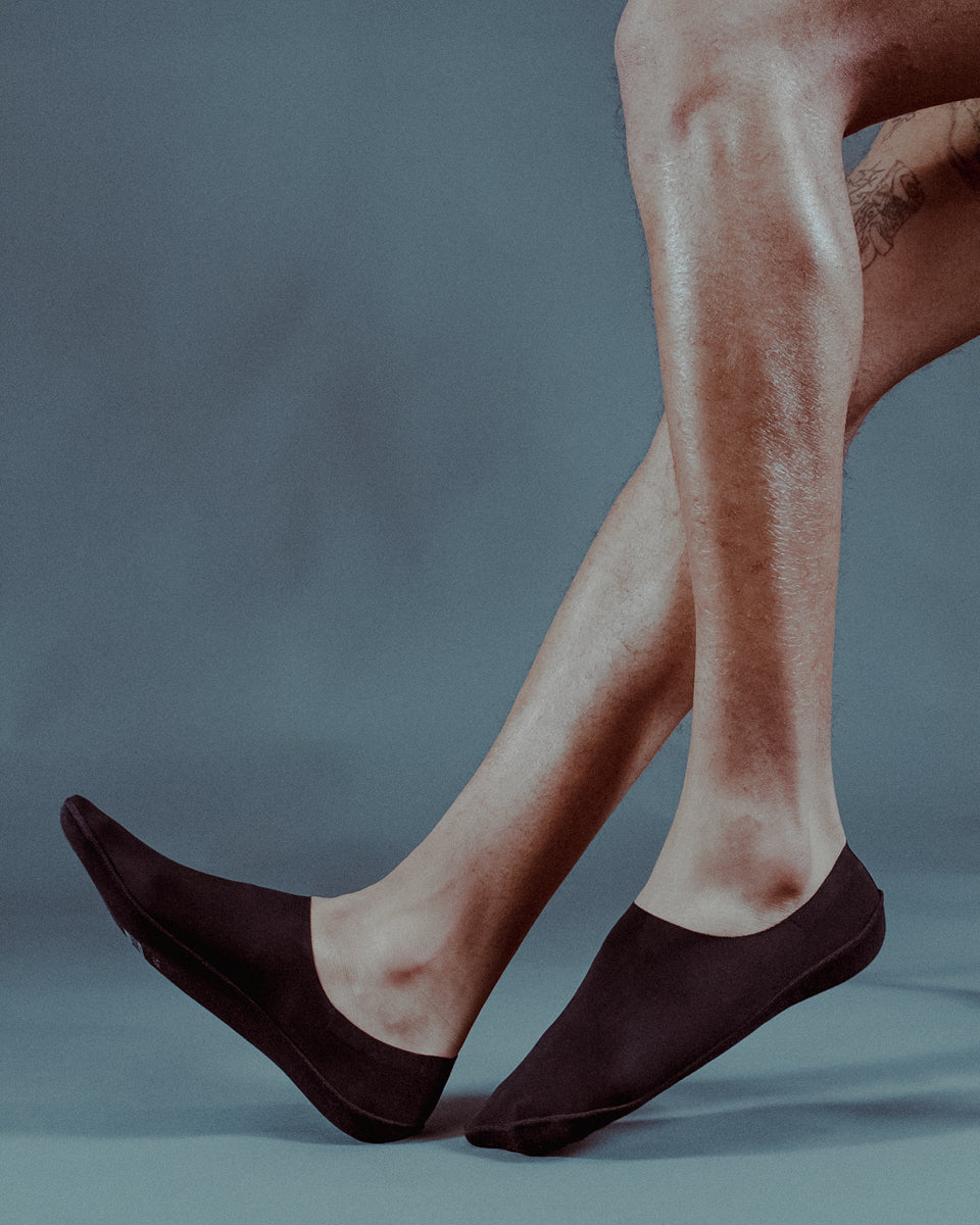Secret High-cut No Show Socks | BLACK