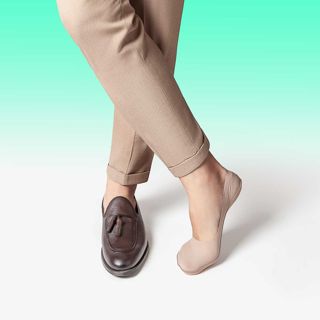 Secret Mid-cut Ultra Thin InvisiLite Liner No Show Socks | S03