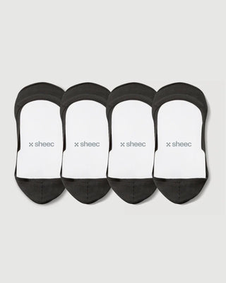 Secret Ultra Low-cut No Show Socks | Black 4-Pair Multipack