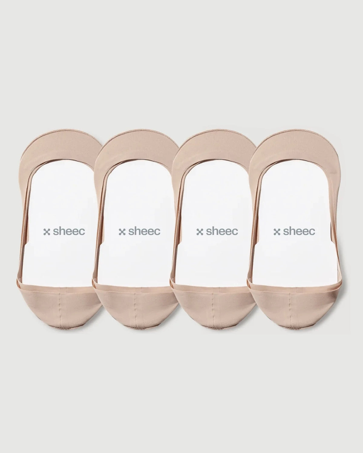 Secret Ultra Low-cut No Show Socks | Cream 4-Pair Multipack