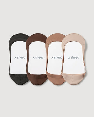 Secret Ultra Low-cut No Show Socks | 4 Colors 4-Pair Multipack