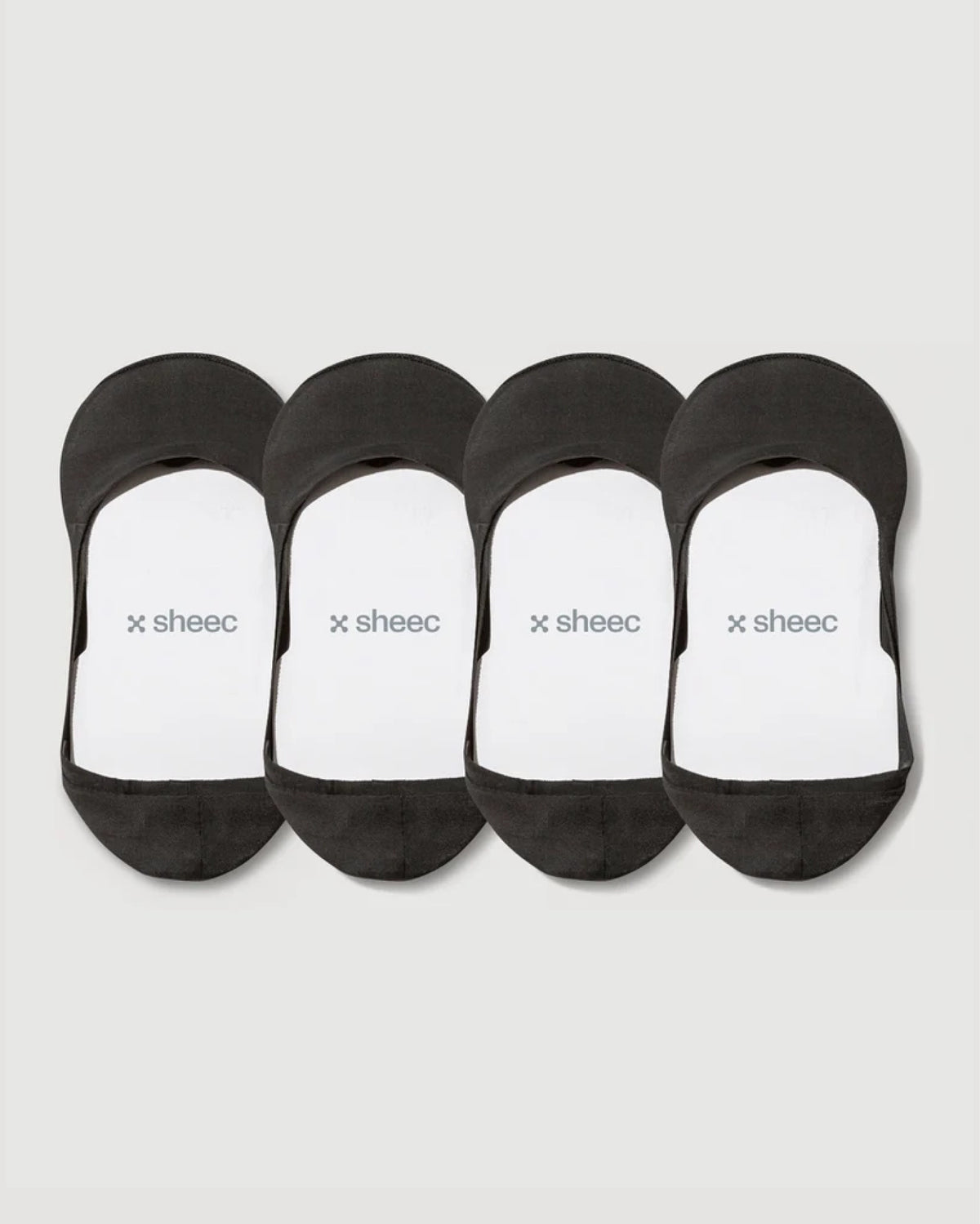 Secret Low-cut No Show Socks | Black 4-Pair Multipack