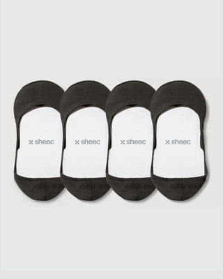 Secret Low-cut No Show Socks | Black 4-Pair Multipack