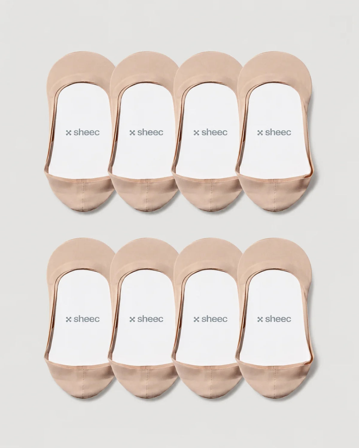 Secret Low-cut No Show Socks | Cream 8-Pair Multipack