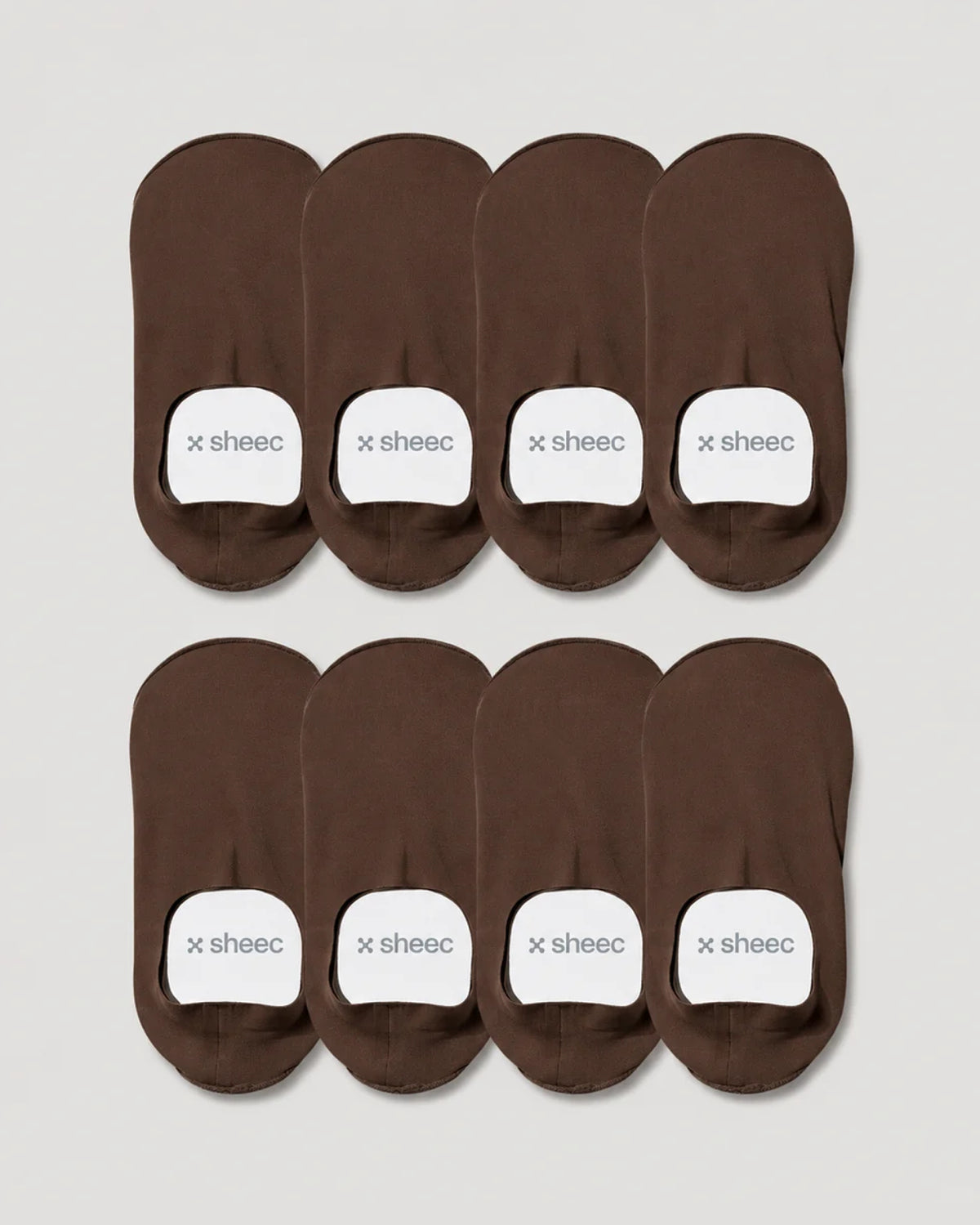 Secret High-cut No Show Socks | Brown 8-Pair Multipack