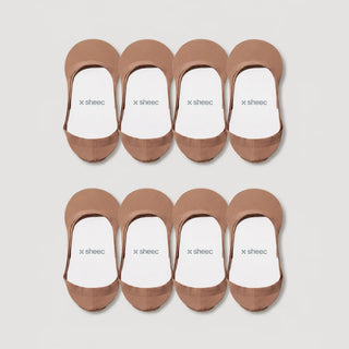 Secret Low-cut No Show Socks | Tan 8-Pair Multipack