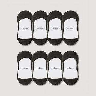 Secret Low-cut No Show Socks | Black 8-Pair Multipack