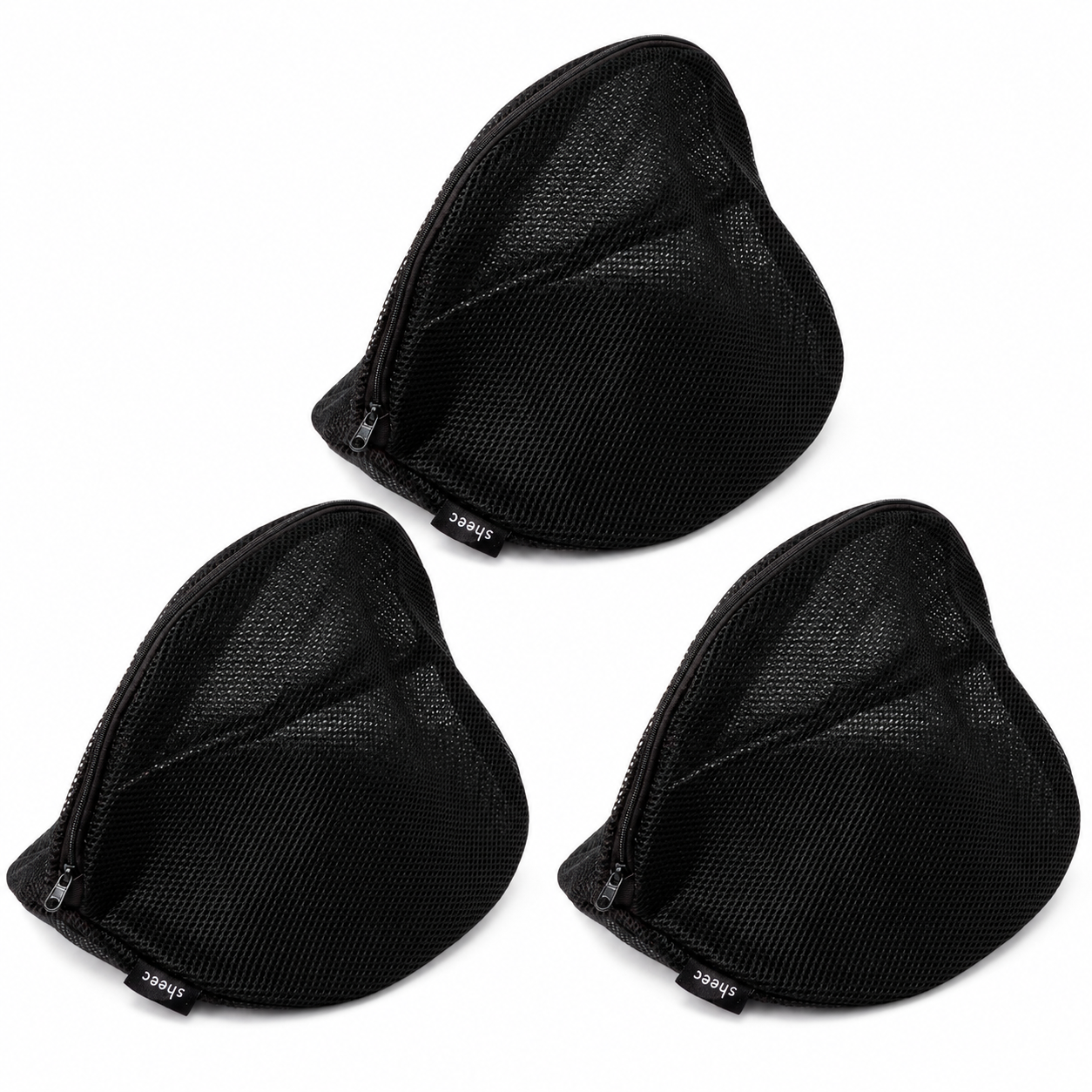 Triangle Mesh Laundry Bag 3-Count Multipack