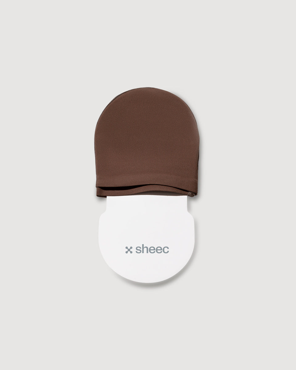 Ultra Thin Toe Cover Half Socks | Brown