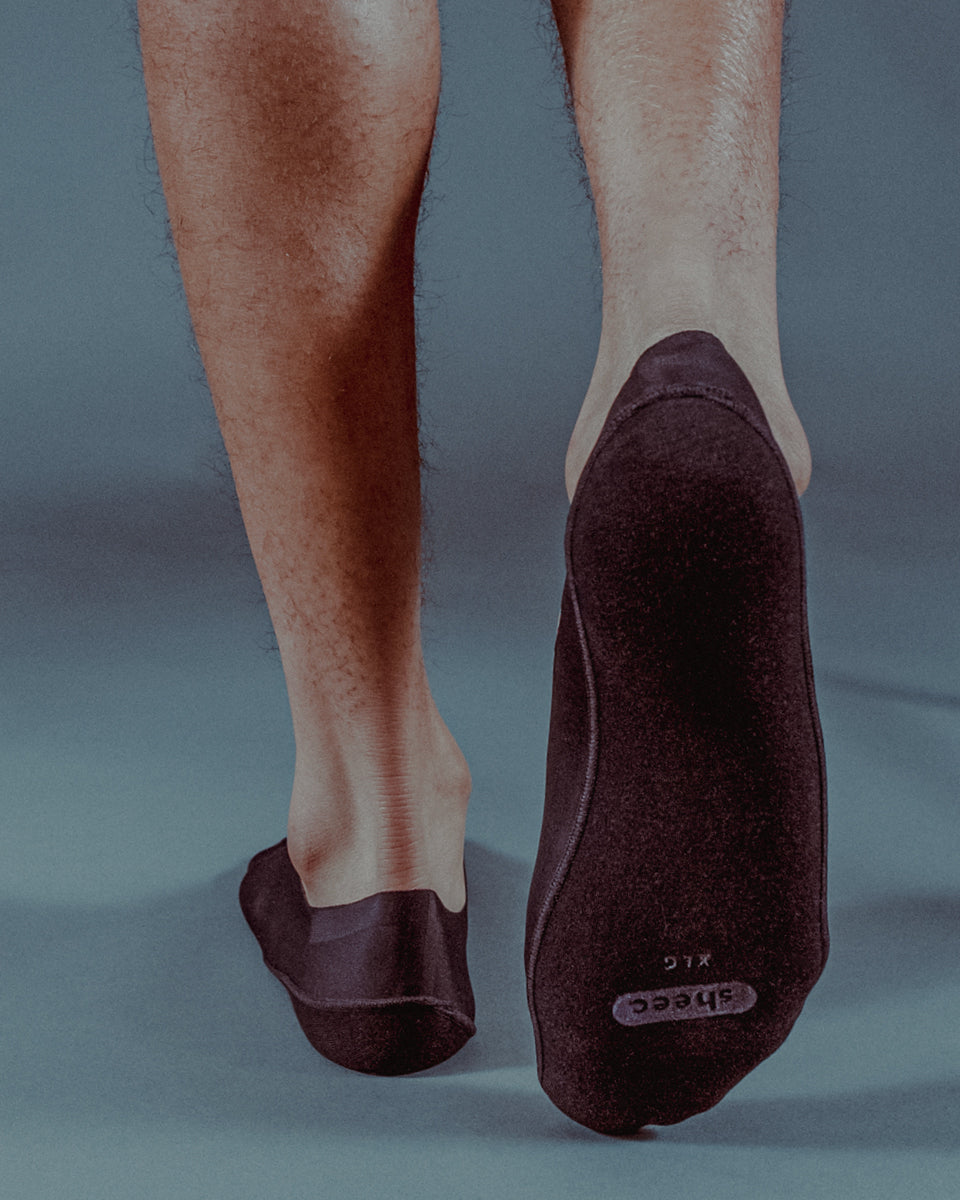 Secret High-cut No Show Socks | BLACK