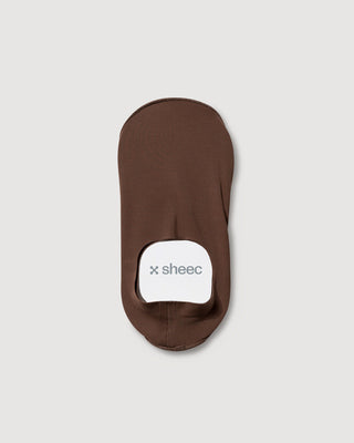 Secret High-cut No Show Socks | Brown