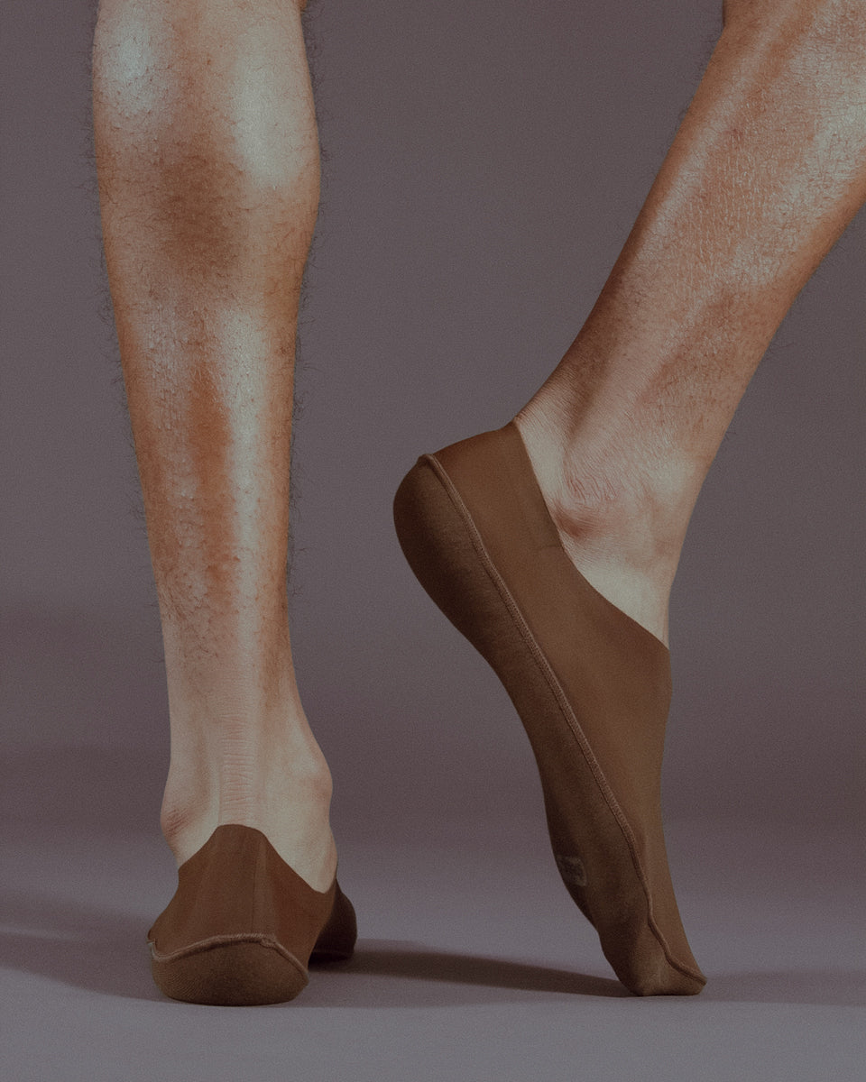 No-Show Brown Dress Socks | Thin High Cut Dress Socks | Sheec Women / L: W 10-12 No-Show Brown Dress Socks | Thin High Cut Dress Socks | Sheec Women / L: W 10-12