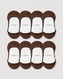 Secret Low-cut No Show Socks | Brown 8-Pair Multipack