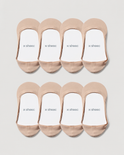 Secret Low-cut No Show Socks | Cream 8-Pair Multipack