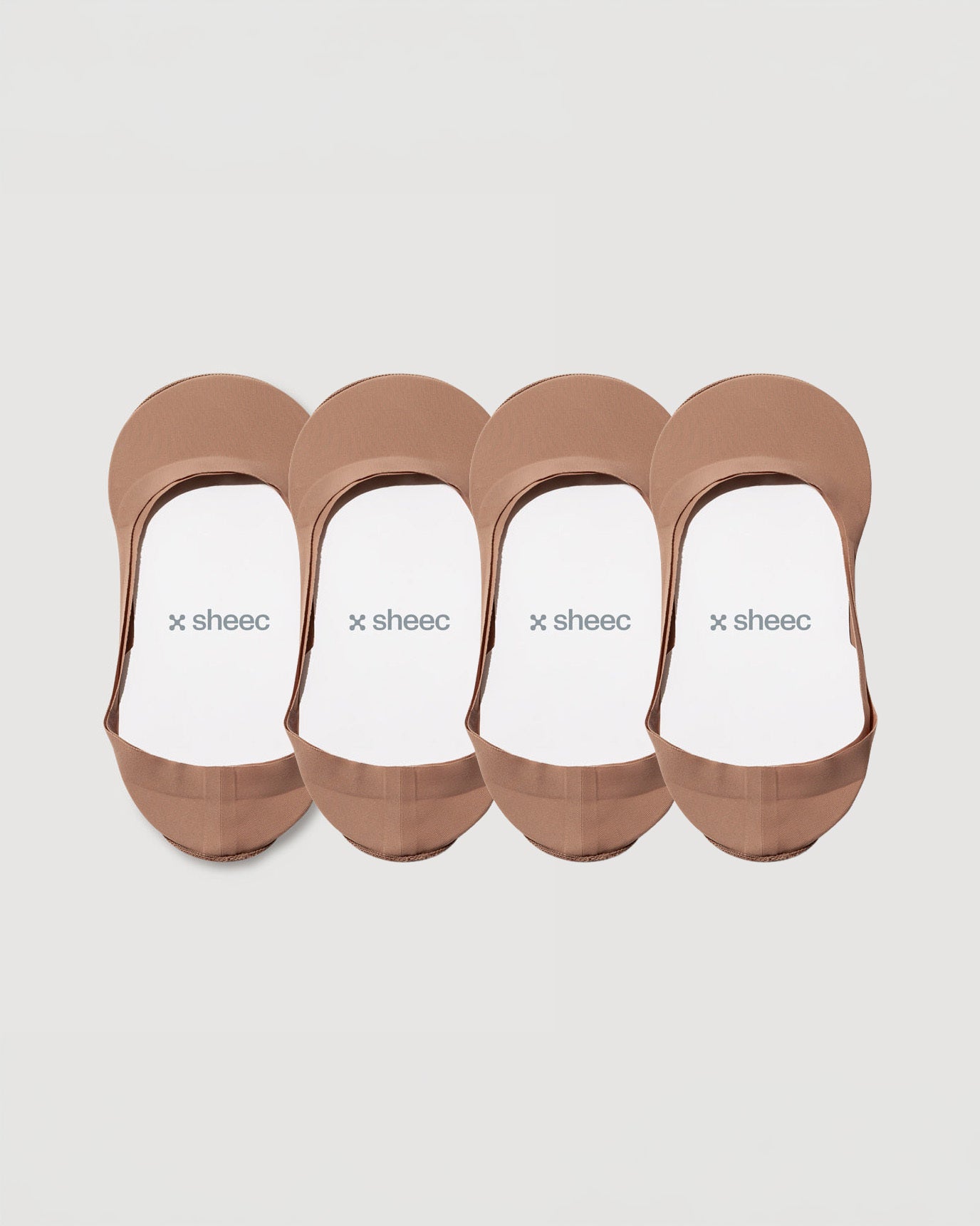 Secret Low-cut No Show Socks | Tan 4-Pair Multipack