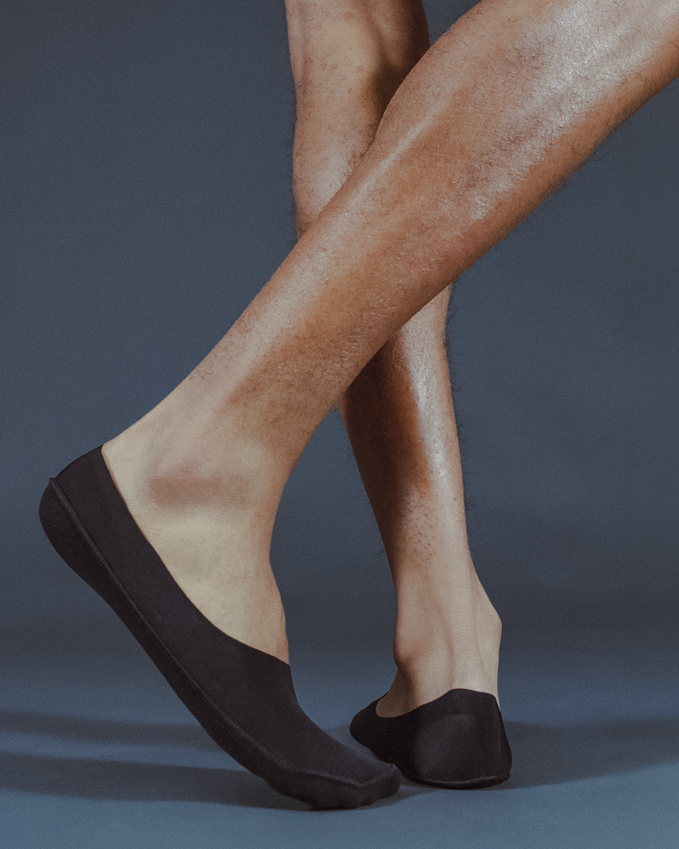 Secret Mid-cut No Show Socks | BLACK