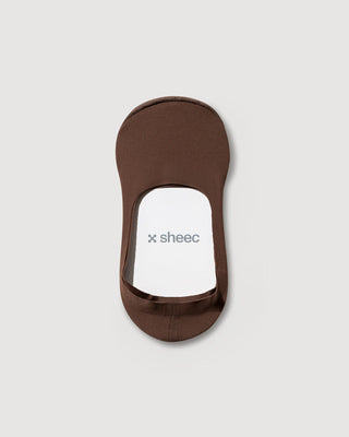 Secret Mid-cut No Show Socks | BROWN
