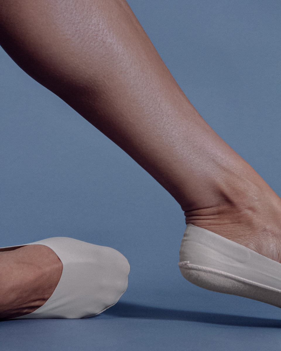 Secret Mid-cut No Show Socks | CREAM