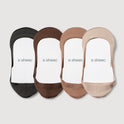 Secret Ultra Low-cut No Show Socks | 4 Color Multipack