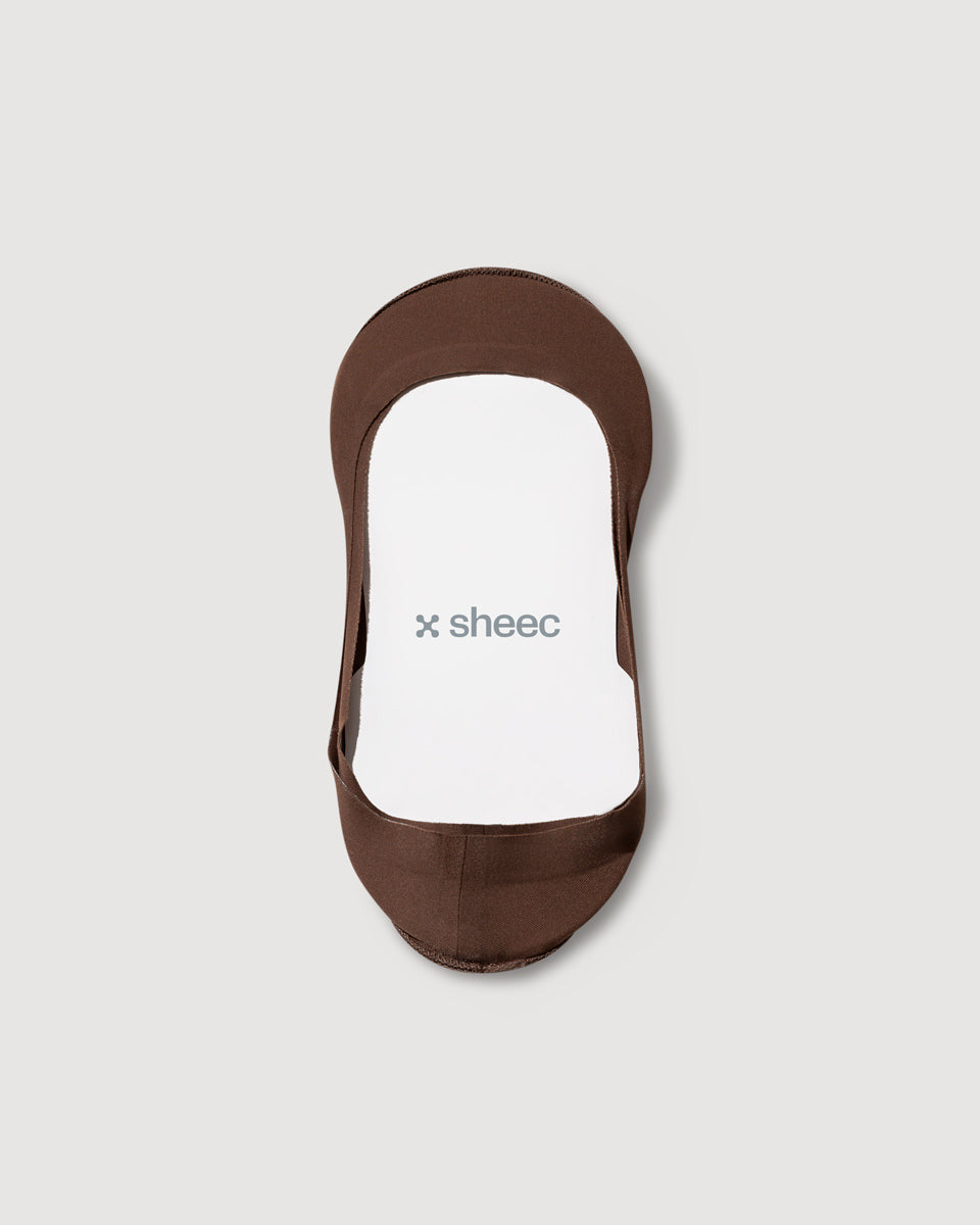 Secret Ultra Low-cut No Show Socks | BROWN