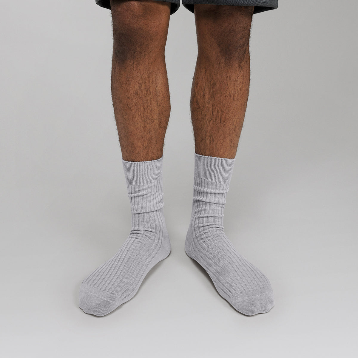 Everywear Refined Crew Socks | GRAY