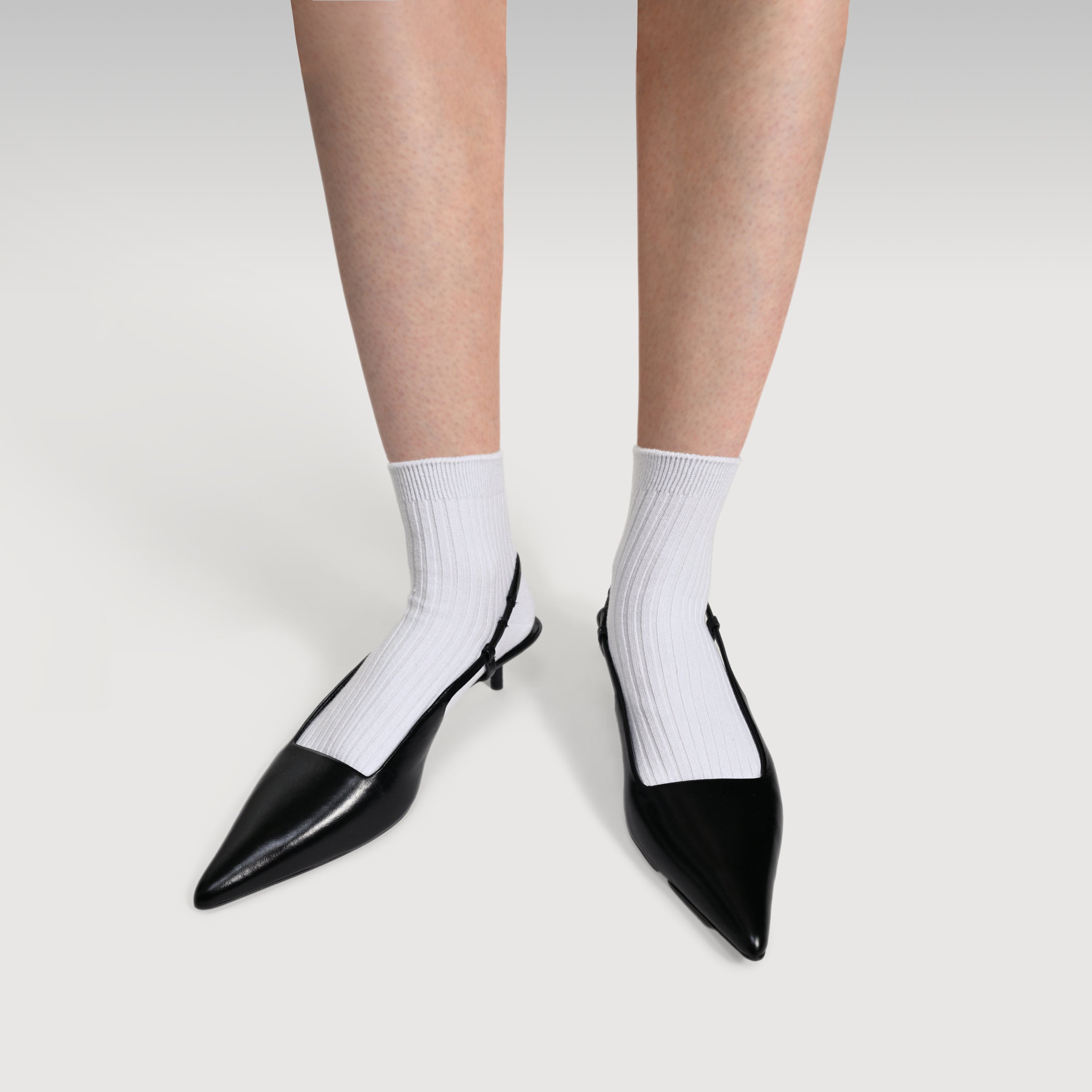 Everywear Refined Ankle Socks | WHITE
