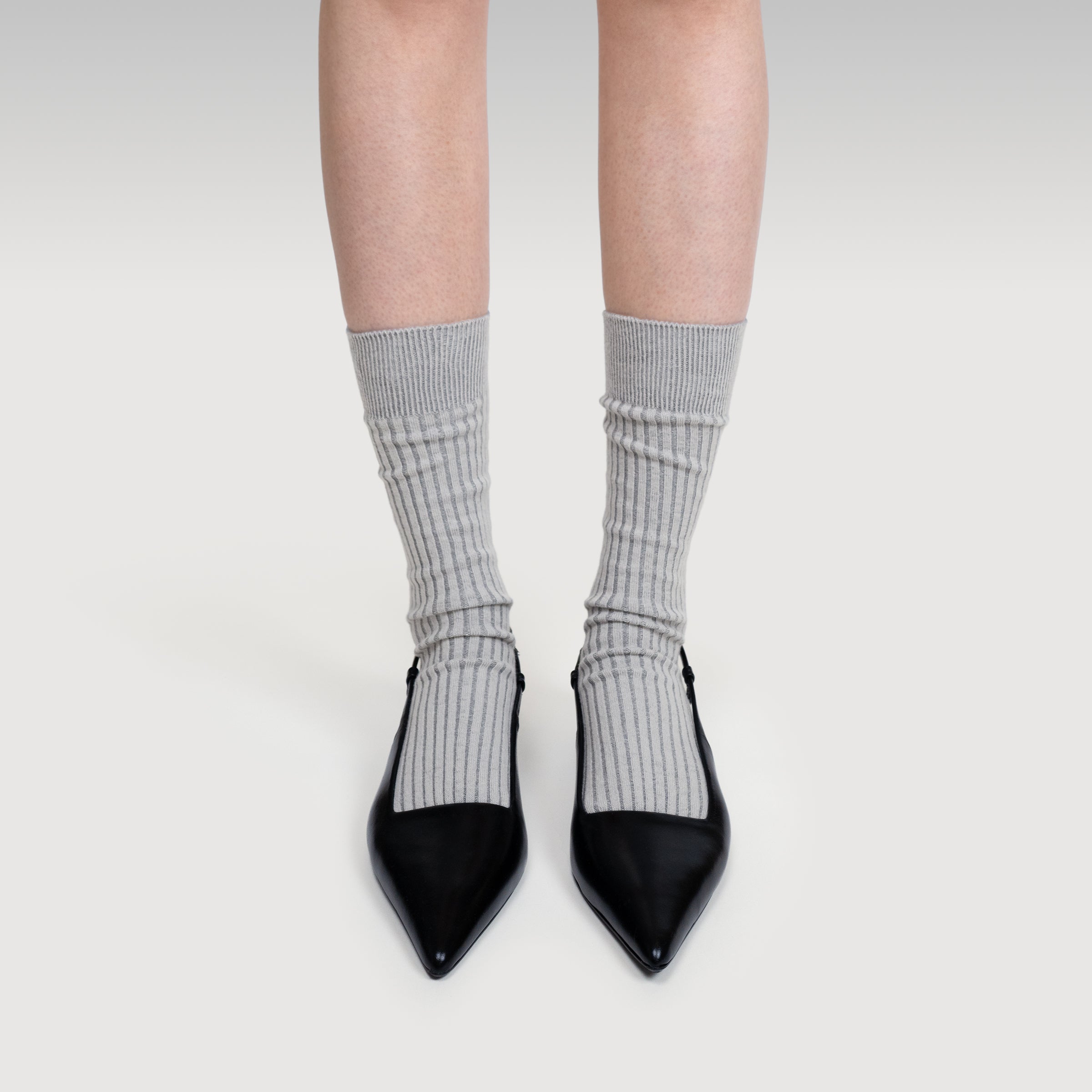 Everywear Refined Crew Socks | GRAY x LIGHT GRAY