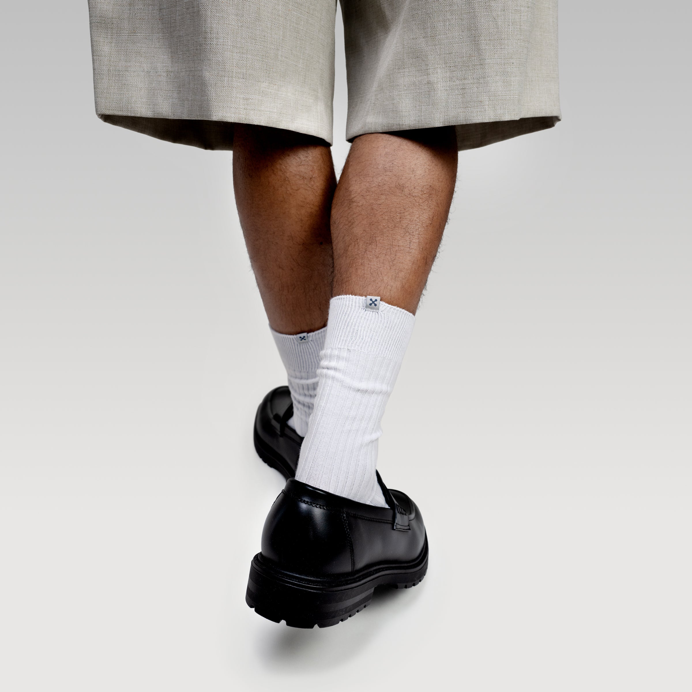 Everywear Refined Crew Socks | WHITE